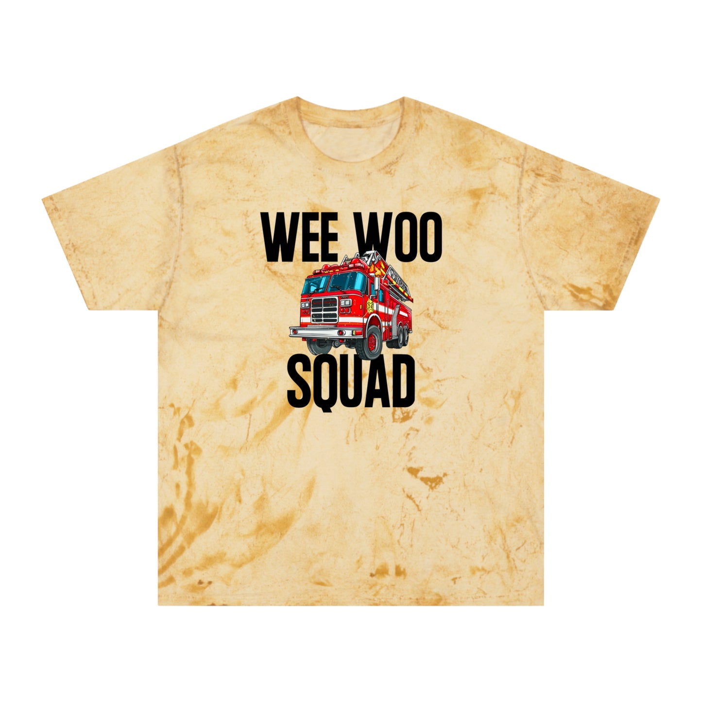 Wee Woo Squad Firefighter Shirt - Funny Fire Dept Tee