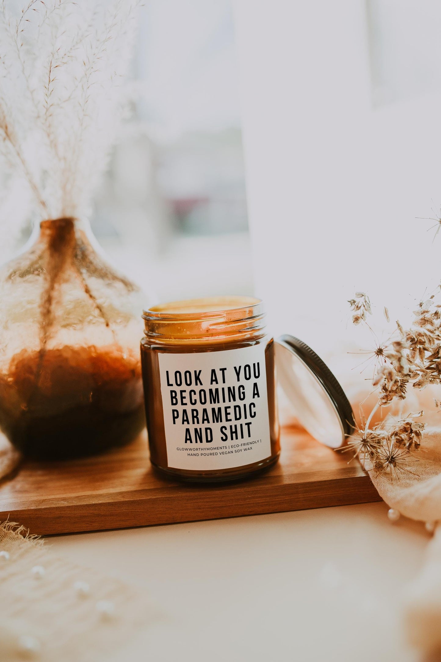 Hilarious EMS-themed candle scent options