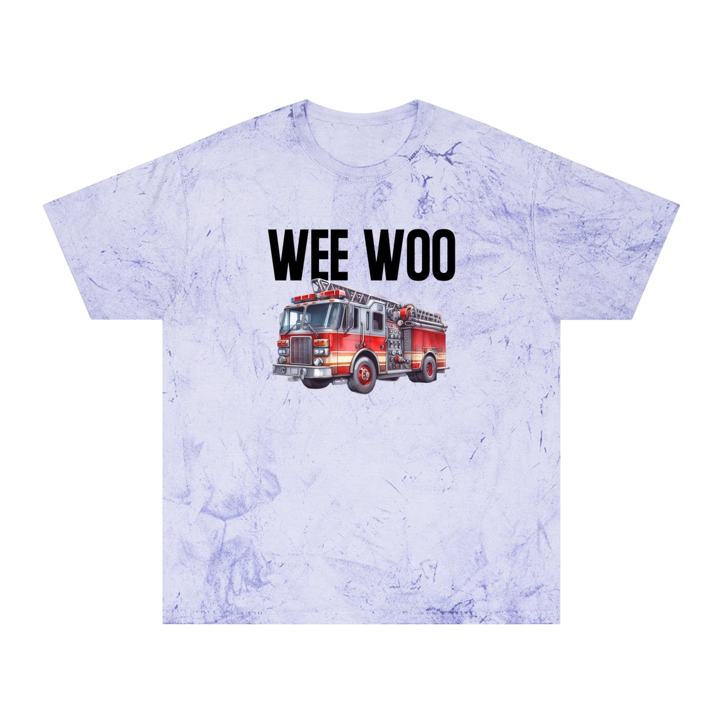 purple firefighter tshirt