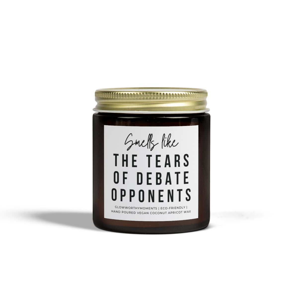 Funny Debate Team Candle - Coach & Student Gift for Tournament Season