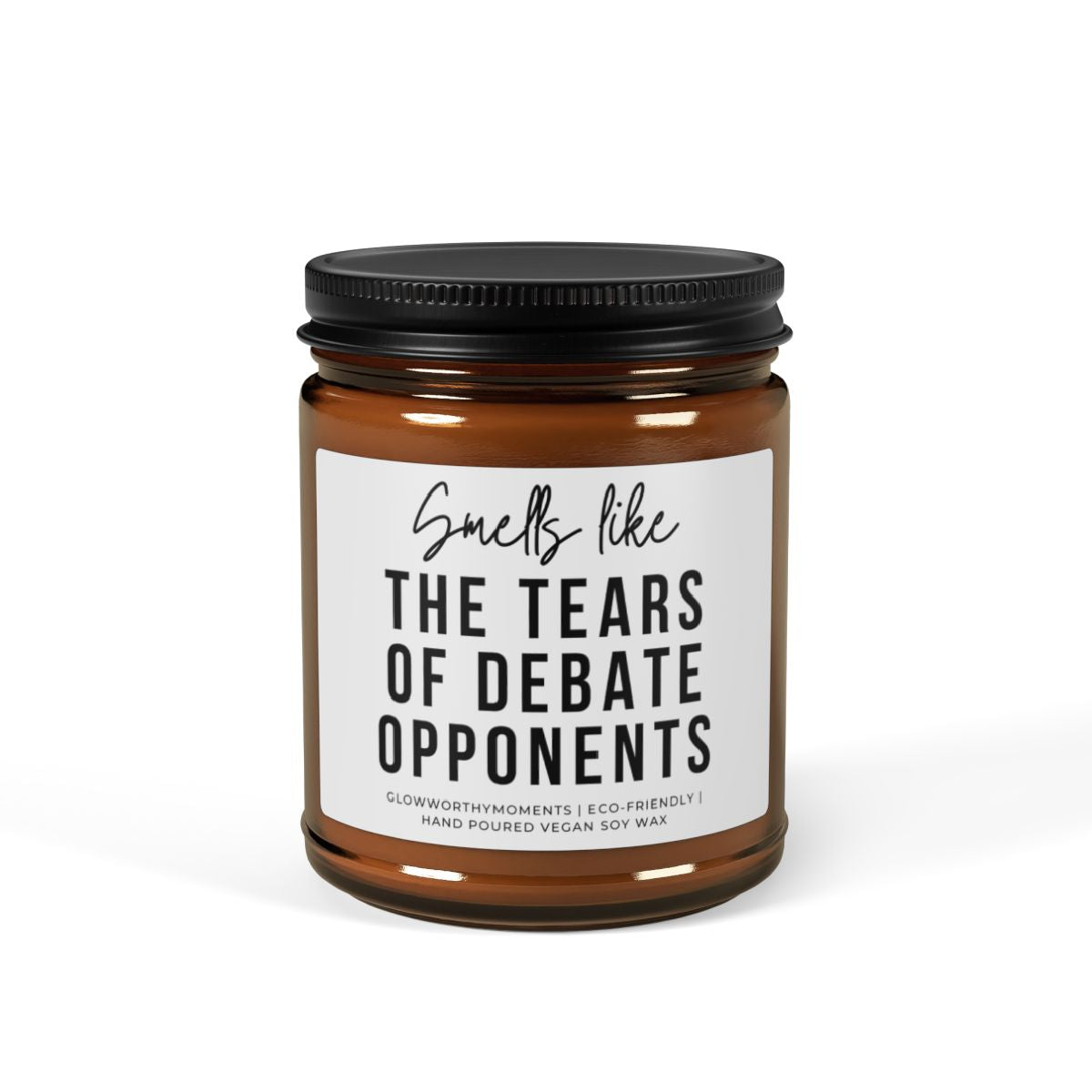 Funny Debate Team Candle - Coach & Student Gift for Tournament Season