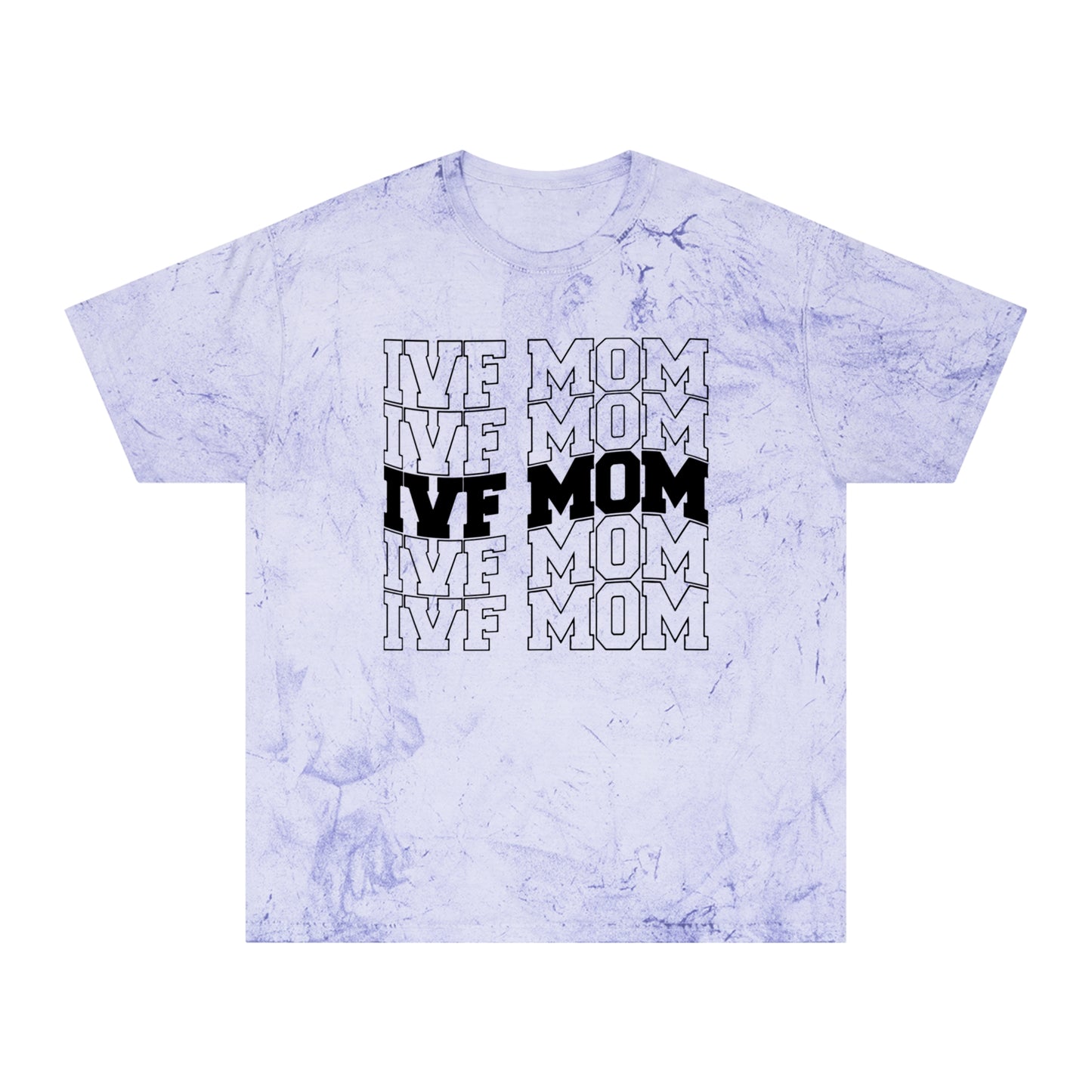 Hopeful 'IVF Mom' pregnancy announcement shirt for fertility parents