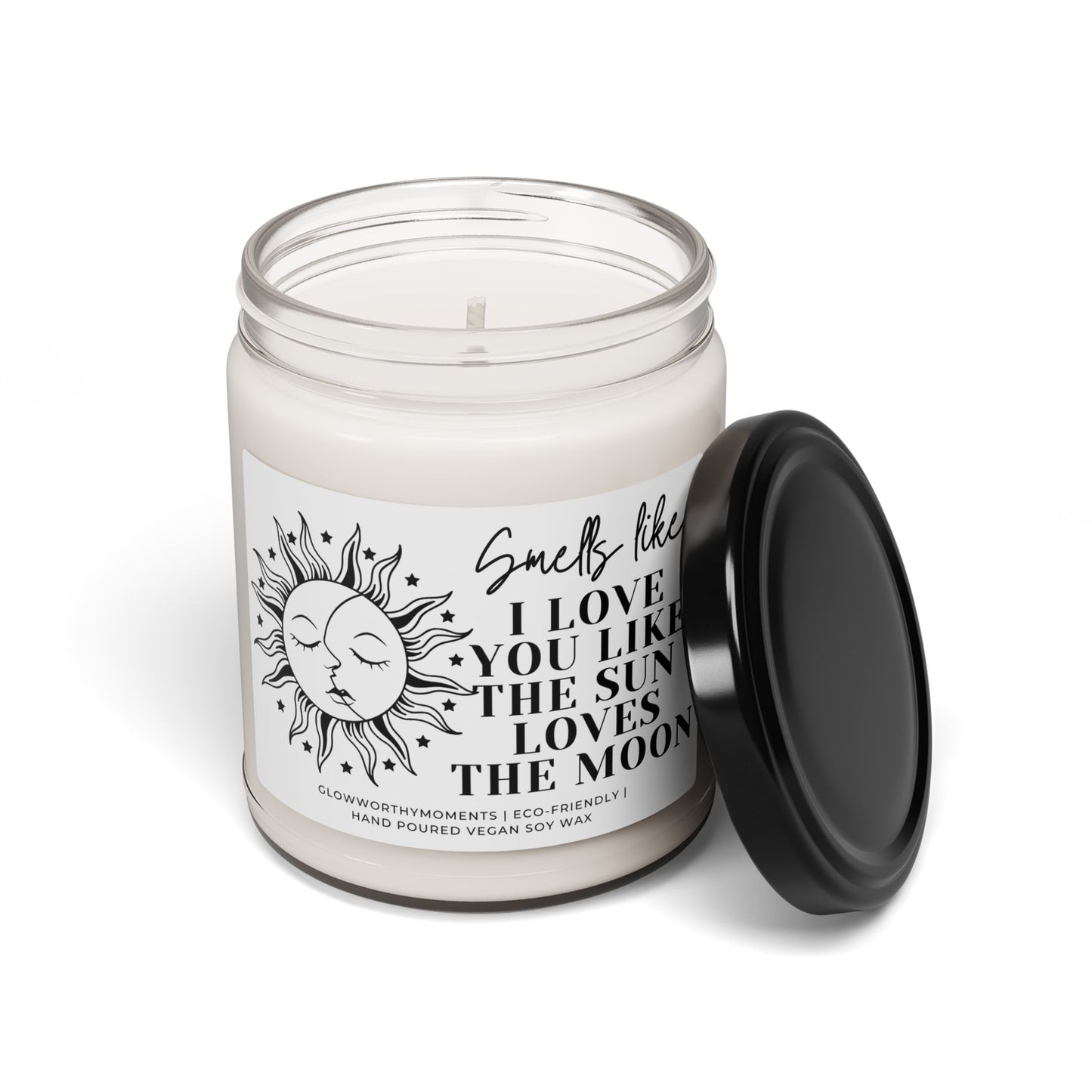 Personalized wedding favor candles with couple's names and date (optional)