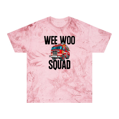 Wee Woo Squad Firefighter Shirt - Funny Fire Dept Tee