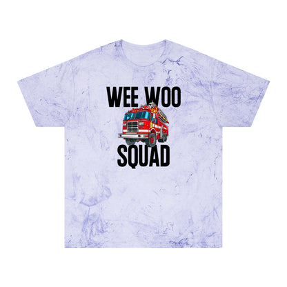 Wee Woo Squad Firefighter Shirt - Funny Fire Dept Tee
