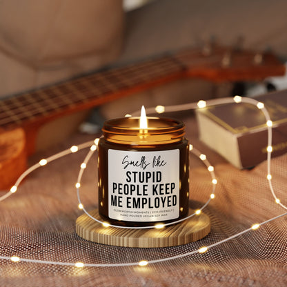 Funny Cop Candle - Correctional Officer Humor Gift