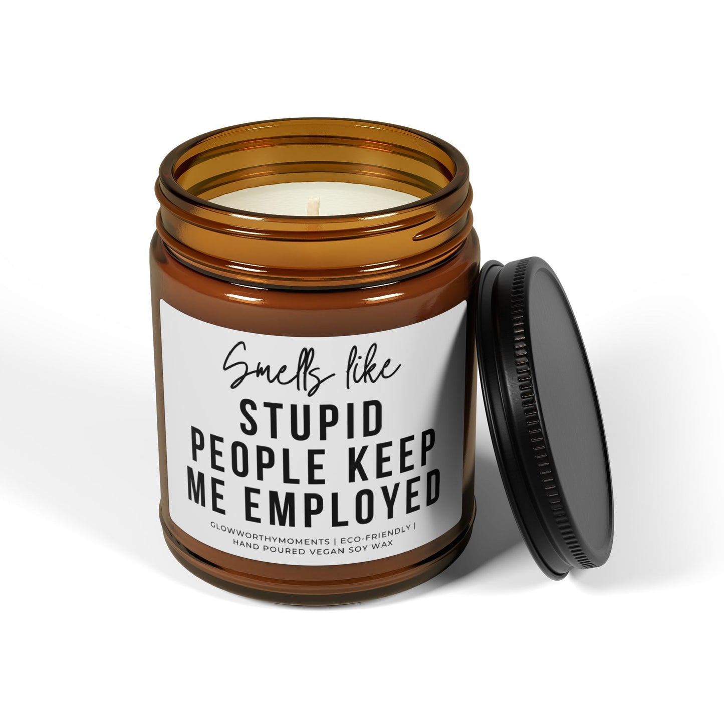 Funny Cop Candle - Correctional Officer Humor Gift