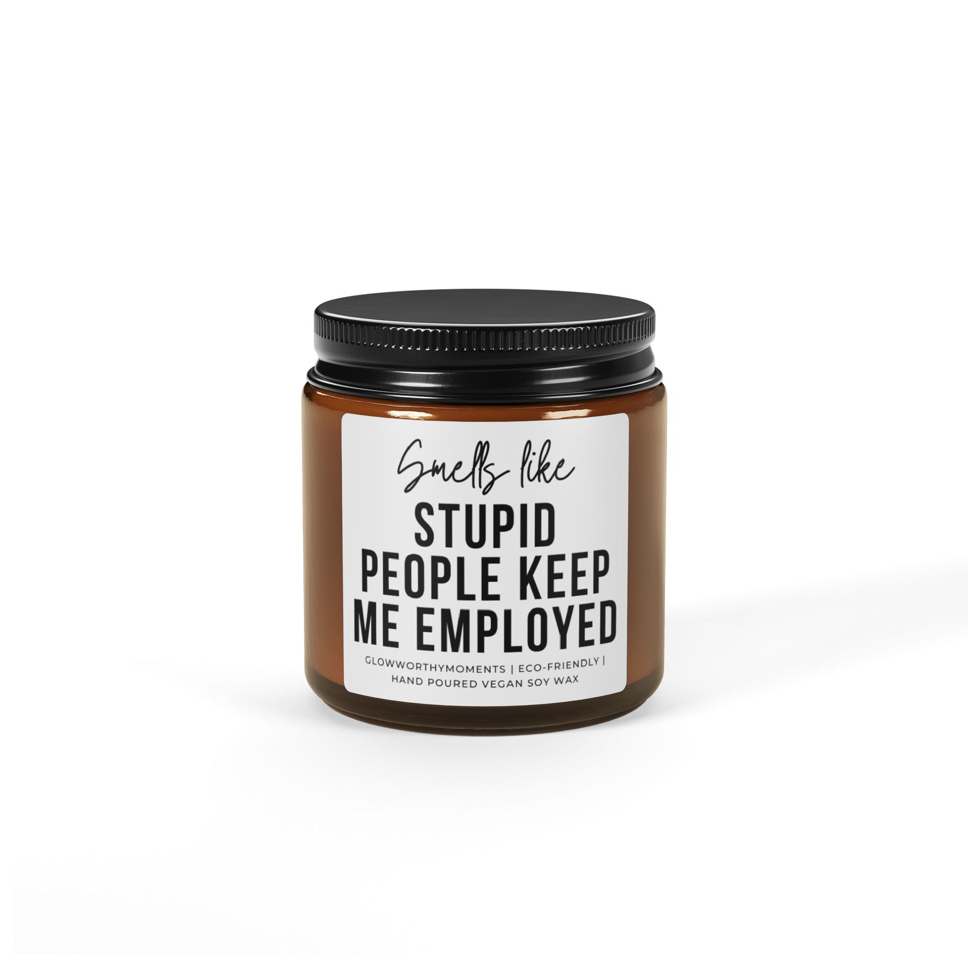 cop humor candle 