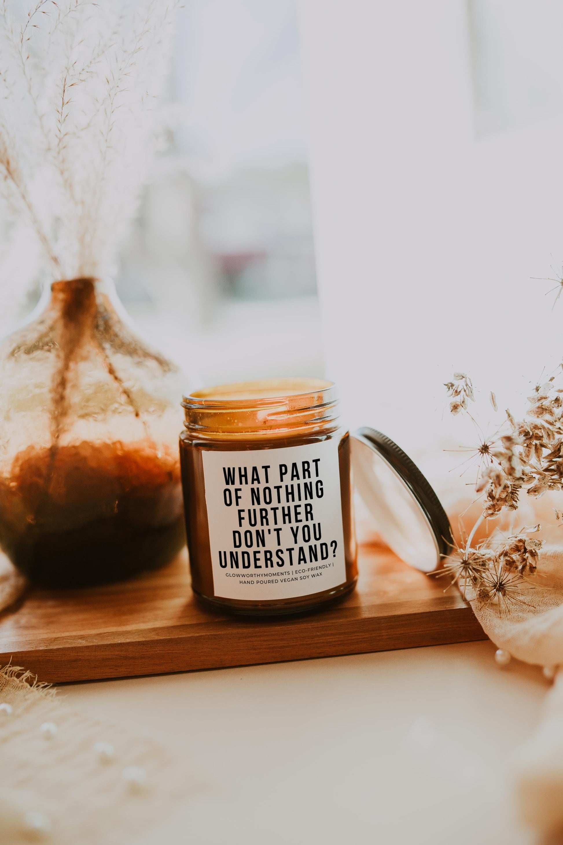 many scent options for the dispatch themed candle gift idea