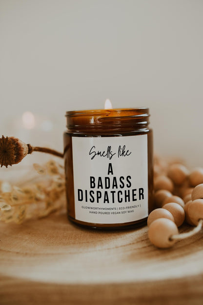 First responder gift bundle with candle