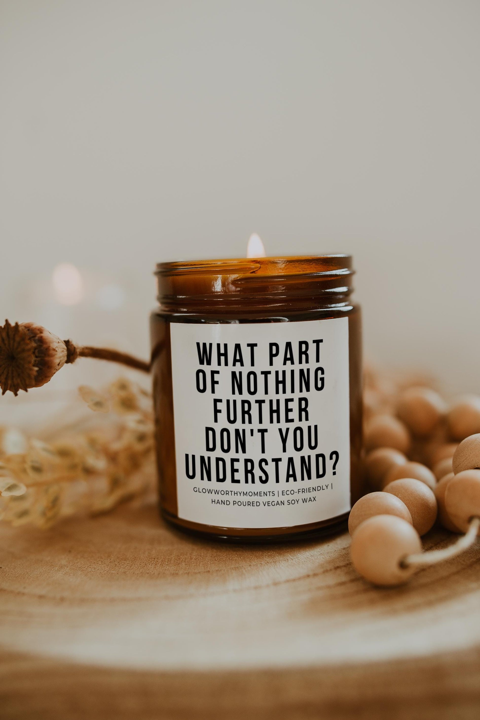 First responder gift bundle with candle