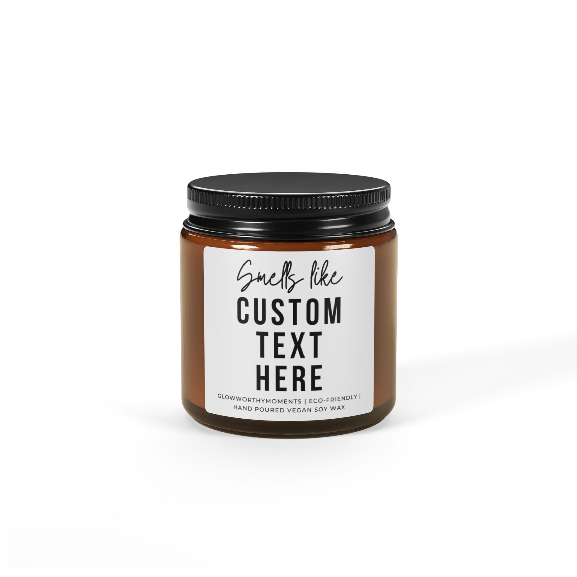 Custom candle gift for EMS