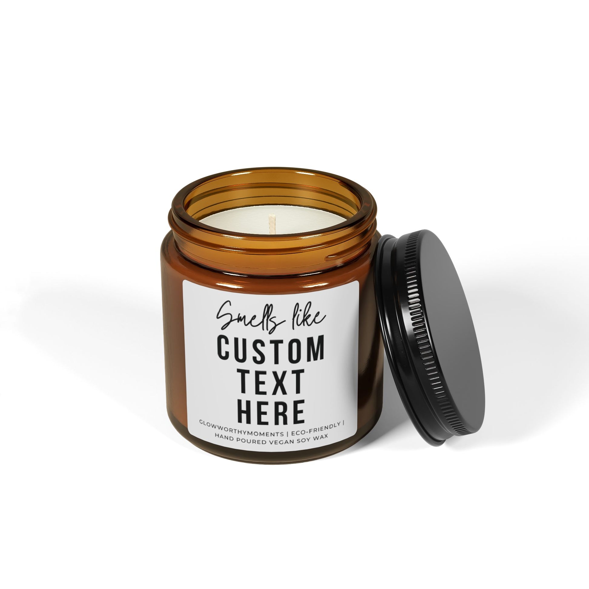 Personalized first responder candle 