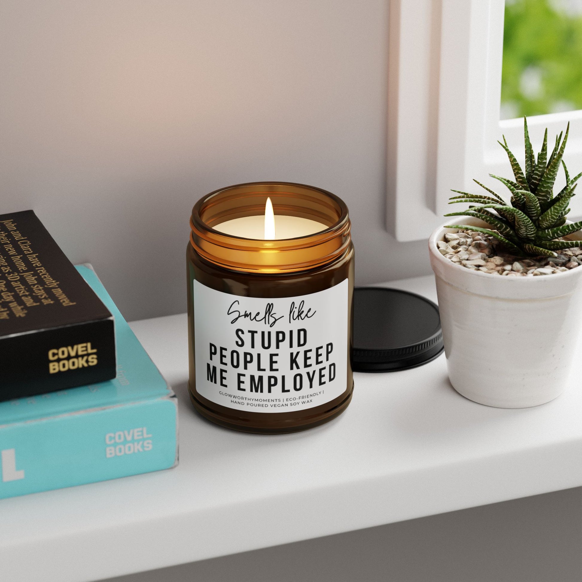 candle burning