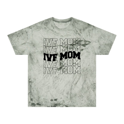 Hopeful 'IVF Mom' pregnancy announcement shirt for fertility parents