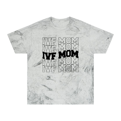 Hopeful 'IVF Mom' pregnancy announcement shirt for fertility parents
