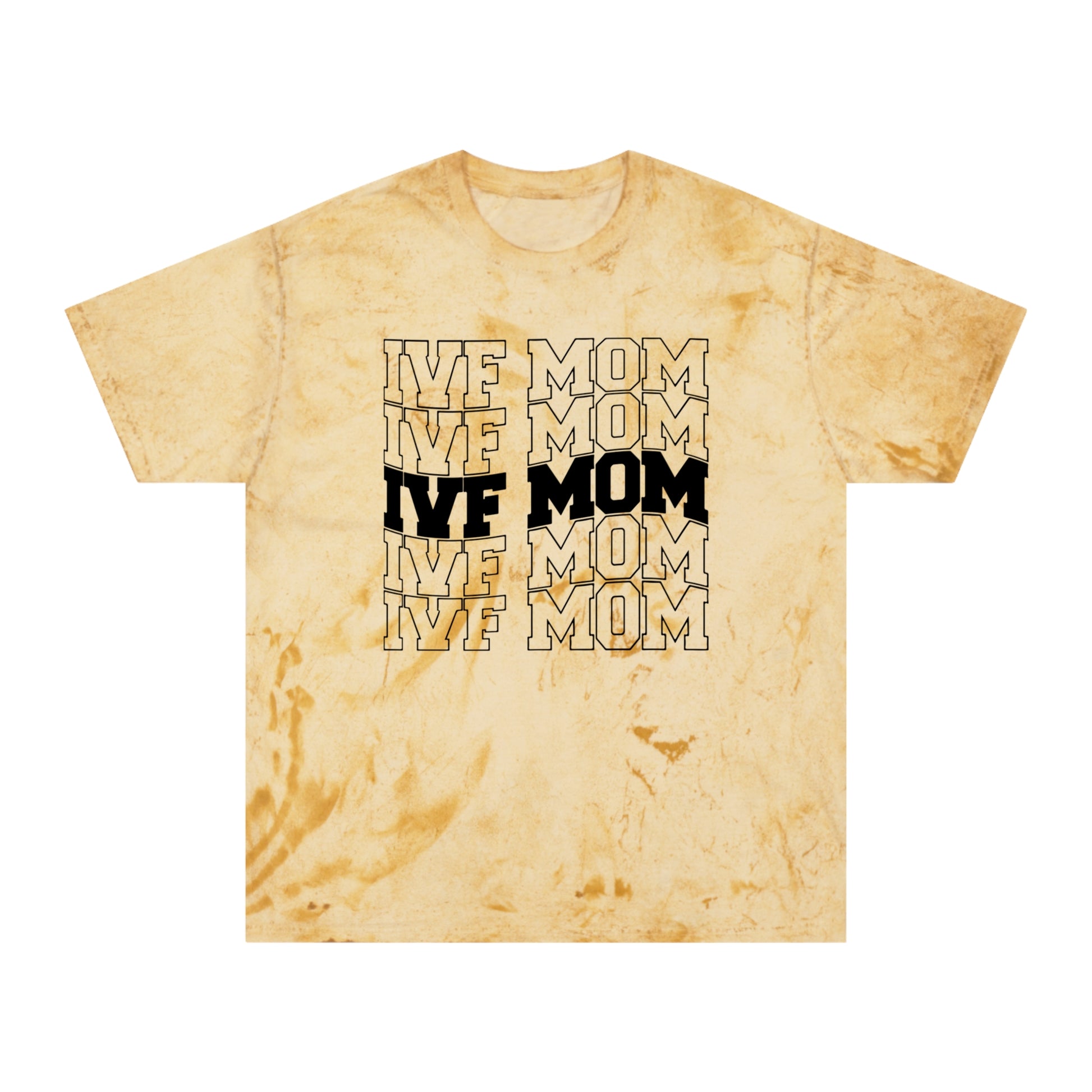 Hopeful 'IVF Mom' pregnancy announcement shirt for fertility parents