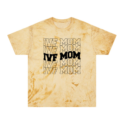 Hopeful 'IVF Mom' pregnancy announcement shirt for fertility parents