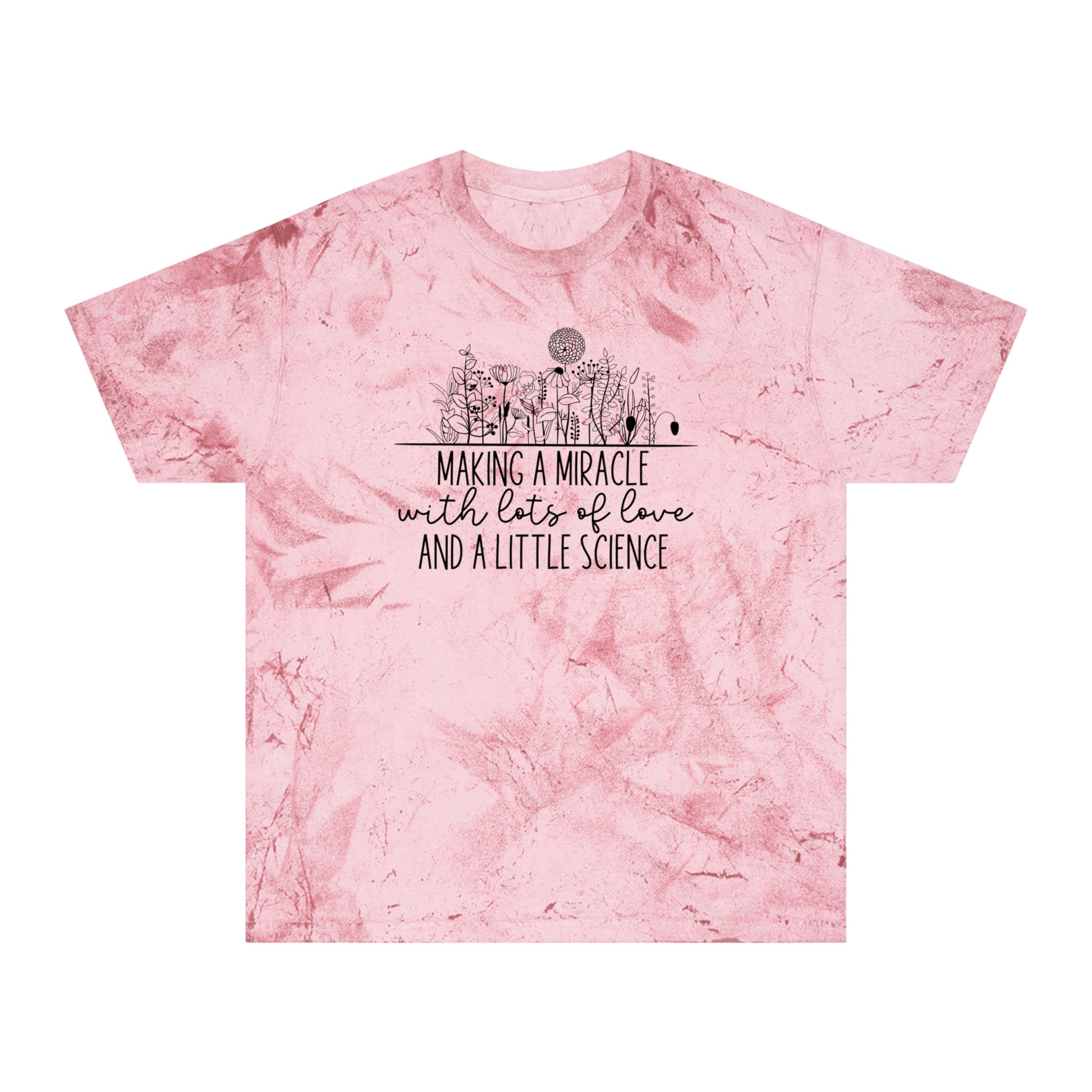Hopeful 'Making a Miracle' IUI/IVF pregnancy shirt
