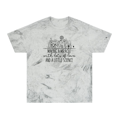 Hopeful 'Making a Miracle' IUI/IVF pregnancy shirt