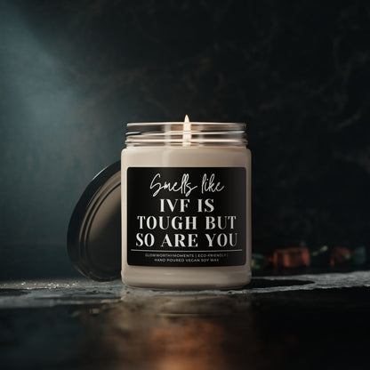 Couple IVF candle gift idea
