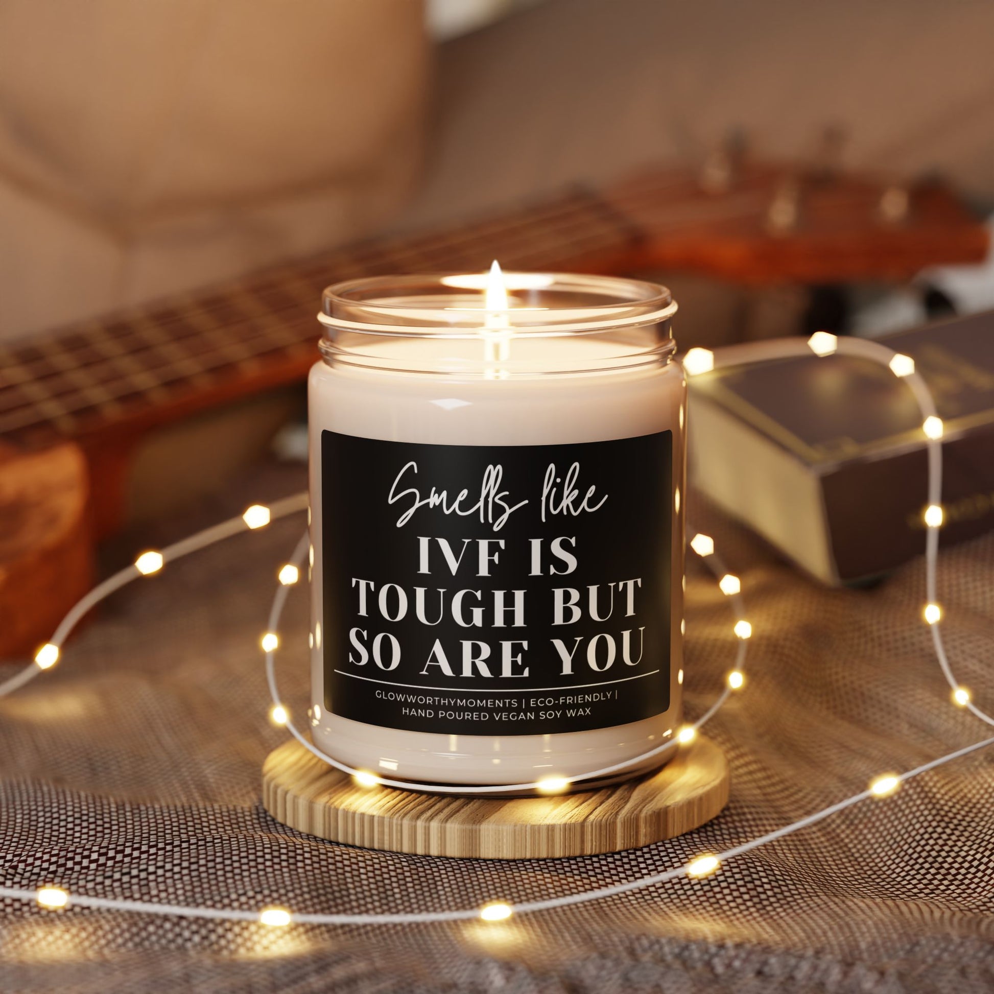 Candle burning before IVF transfer