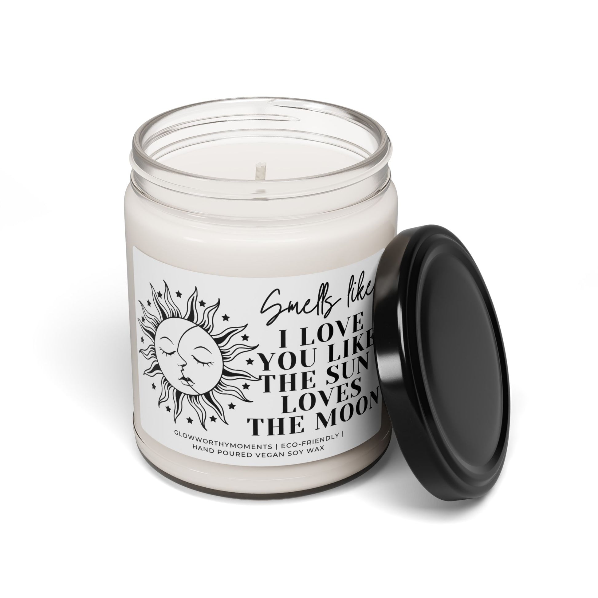 Personalized wedding favor candles with couple's names and date (optional)