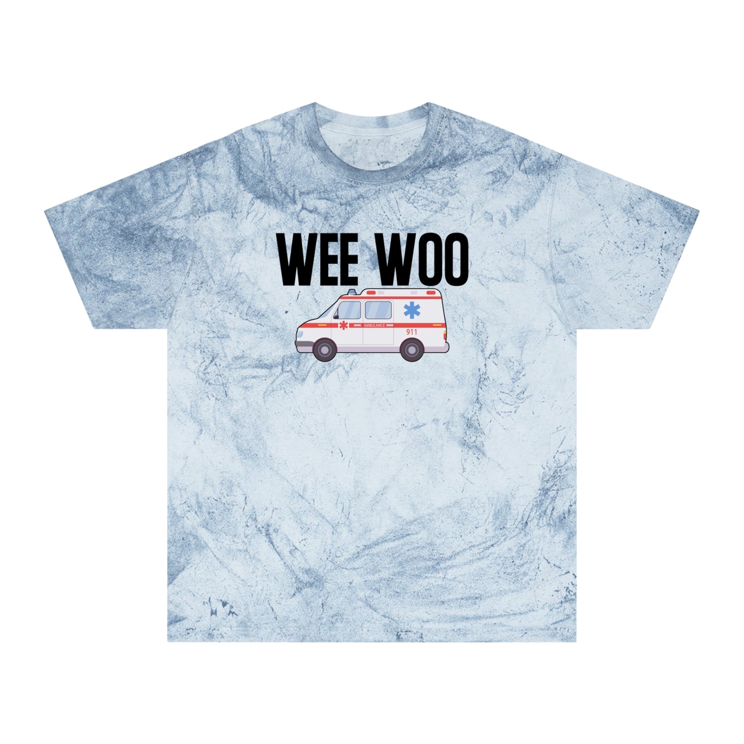 Funny 'Wee Woo' ambulance driver shirt for EMTs and paramedics