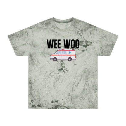 Funny 'Wee Woo' ambulance driver shirt for EMTs and paramedics